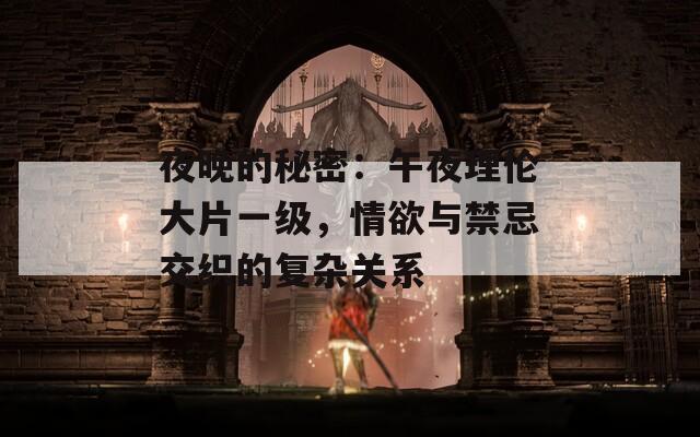 夜晚的秘密：午夜理伦大片一级，情欲与禁忌交织的复杂关系