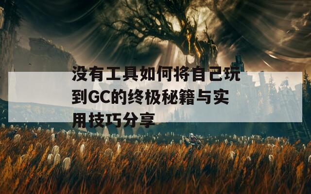 没有工具如何将自己玩到GC的终极秘籍与实用技巧分享