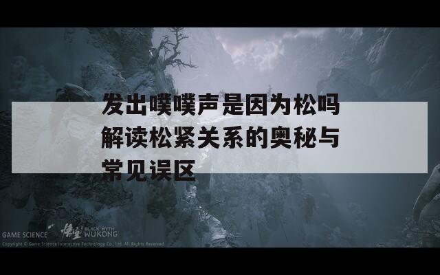 发出噗噗声是因为松吗解读松紧关系的奥秘与常见误区