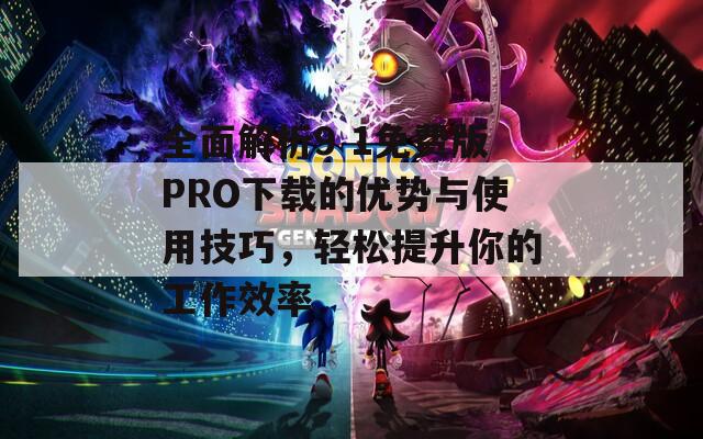 全面解析9 1免费版PRO下载的优势与使用技巧，轻松提升你的工作效率