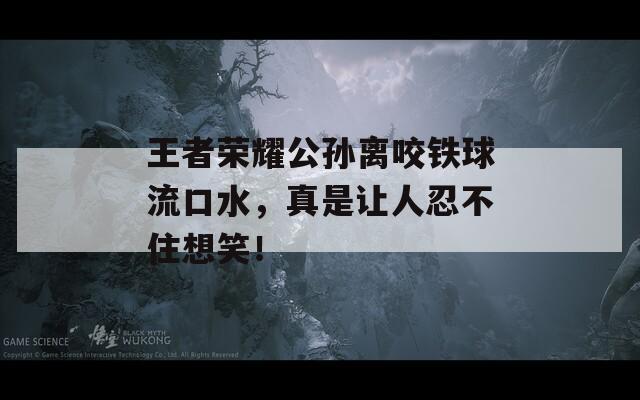 王者荣耀公孙离咬铁球流口水，真是让人忍不住想笑！