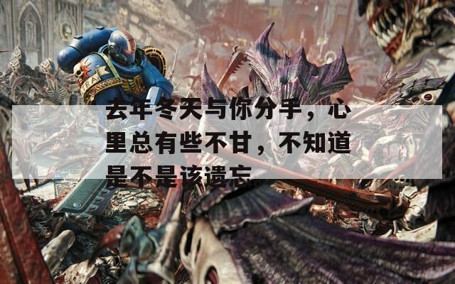 去年冬天与你分手，心里总有些不甘，不知道是不是该遗忘。