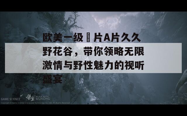 欧美一级婬片A片久久野花谷，带你领略无限激情与野性魅力的视听盛宴
