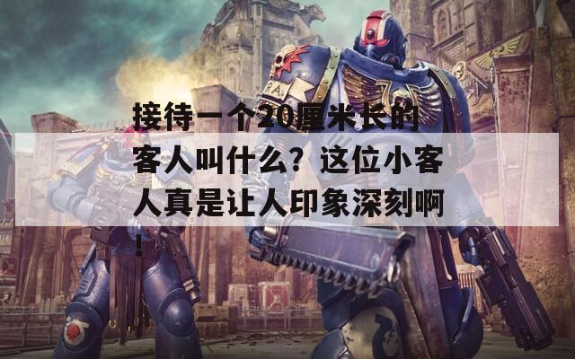 接待一个20厘米长的客人叫什么？这位小客人真是让人印象深刻啊！