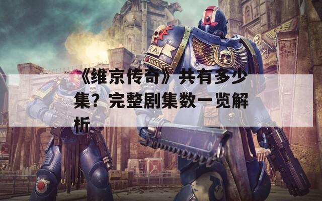 《维京传奇》共有多少集？完整剧集数一览解析
