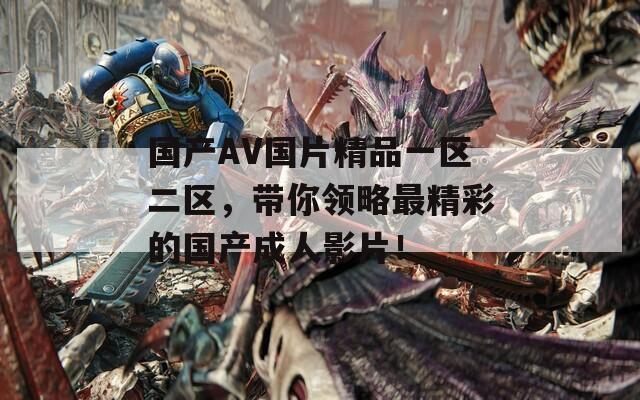 国产AV国片精品一区二区，带你领略最精彩的国产成人影片！