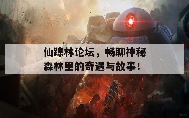 仙踪林论坛，畅聊神秘森林里的奇遇与故事！