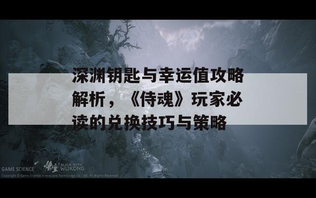 深渊钥匙与幸运值攻略解析，《侍魂》玩家必读的兑换技巧与策略