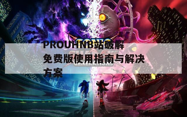 PROUHNB站破解免费版使用指南与解决方案