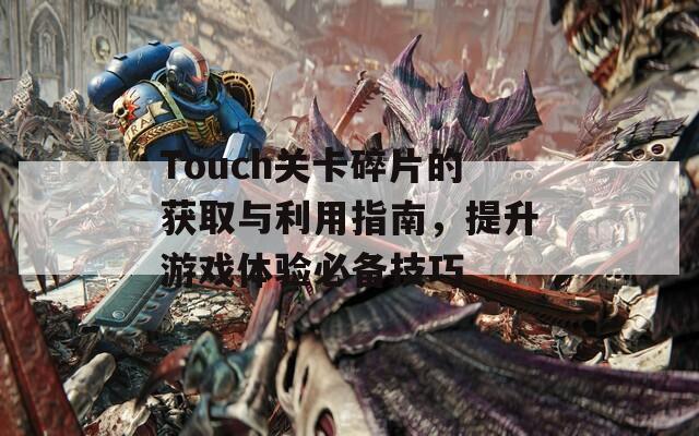 Touch关卡碎片的获取与利用指南，提升游戏体验必备技巧