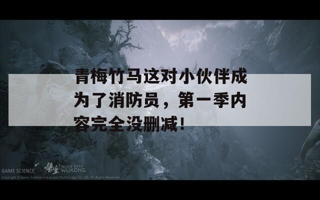 青梅竹马这对小伙伴成为了消防员，第一季内容完全没删减！