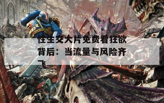 性生交大片免费看狂欲背后：当流量与风险齐飞