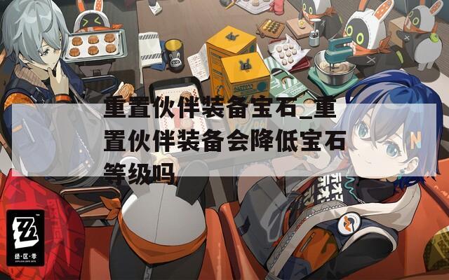 重置伙伴装备宝石_重置伙伴装备会降低宝石等级吗