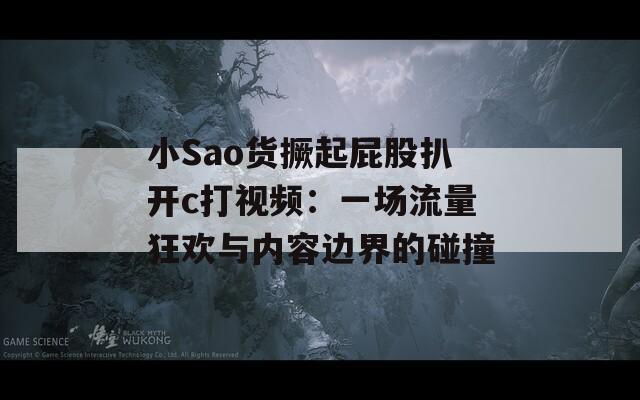 小Sao货撅起屁股扒开c打视频：一场流量狂欢与内容边界的碰撞