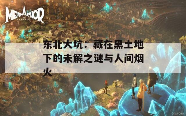 东北大坑：藏在黑土地下的未解之谜与人间烟火