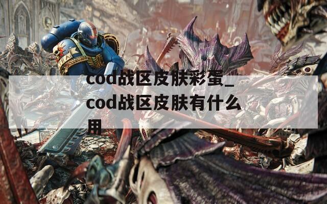cod战区皮肤彩蛋_cod战区皮肤有什么用