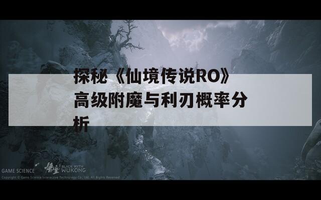 探秘《仙境传说RO》高级附魔与利刃概率分析