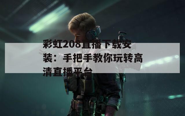 彩虹208直播下载安装：手把手教你玩转高清直播平台