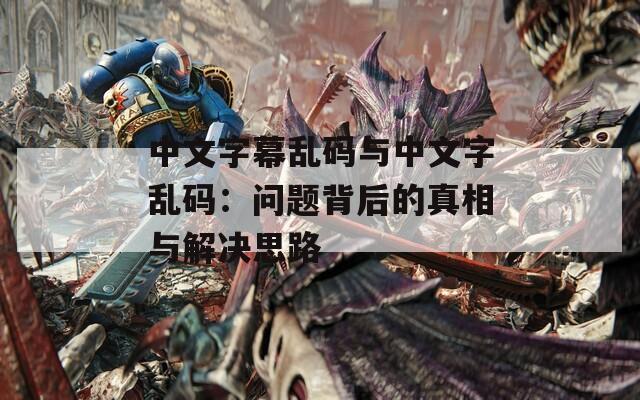 中文字幕乱码与中文字乱码：问题背后的真相与解决思路