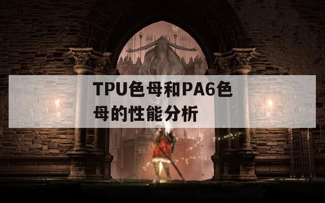 TPU色母和PA6色母的性能分析